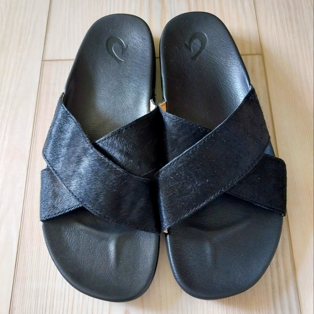 OluKai Kipe'a 'Oho Slide Sandals